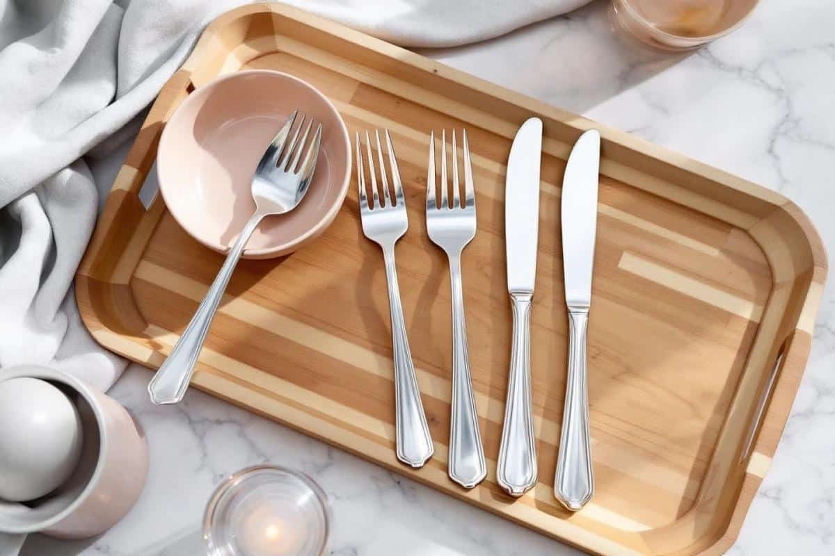 Comment ranger les couverts à la fin d’un repas ?